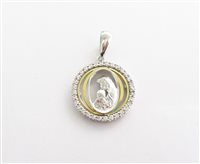 Charm Damiata Gioielli Dame in Weißgold Zircone 535/5/102/2 - 535/5/102/2